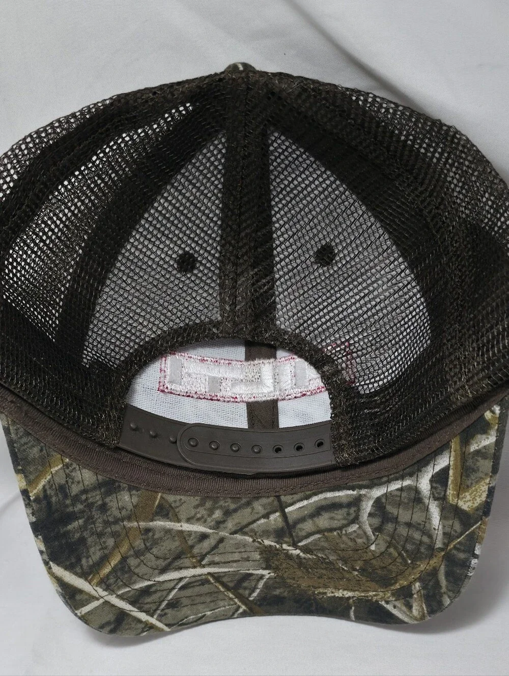 Hilti RealTree Camouflage Mesh Back Trucker Hat - Green/Brown